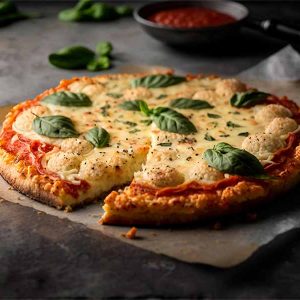 Pizza-con-Base-de-Coliflor-receta